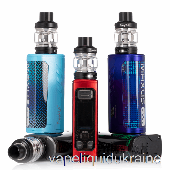 Vape Ukraine Freemax Maxus SOLO 100W Starter Kit Silver